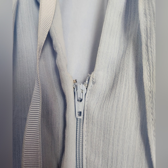 Womens David's Bridal Light Blue Dress~Size 2 - Picture 5 of 16